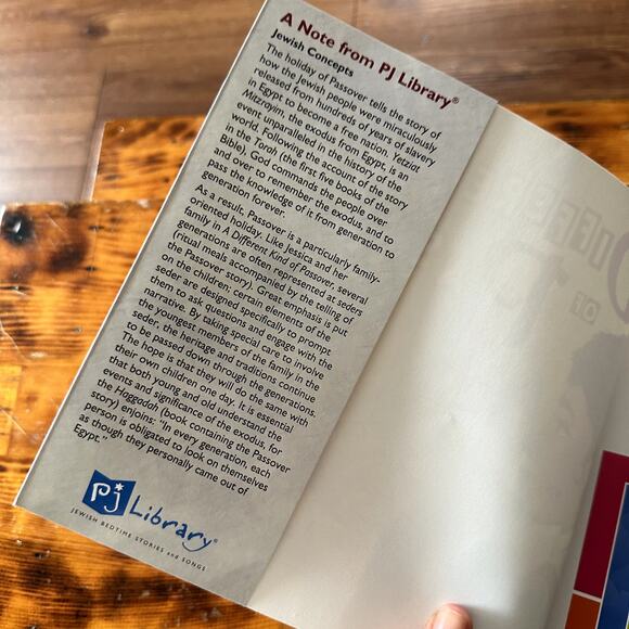 PJ Library A Different Kind Of Passover Jewish Paperback Book - Picture 2 of 10